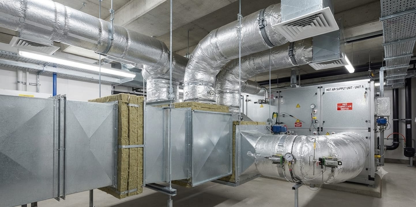 Hot air ducting project by OXY